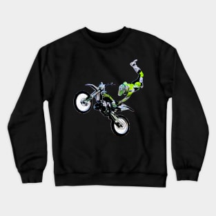 motocross Crewneck Sweatshirt